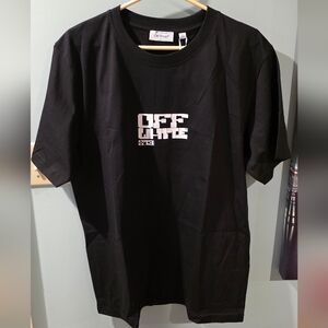 DSWT Off-White c/o Virgil Abloh Black Tech Arrow Slim Tee | Size XXL Retail $450